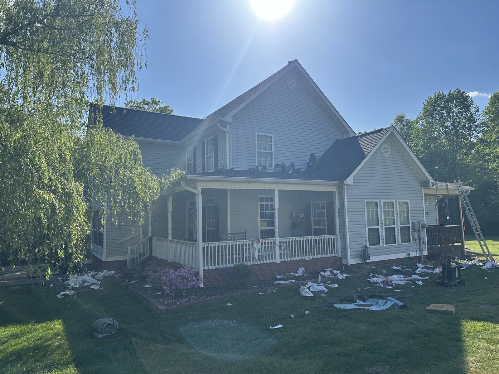 Luxury home roofing project near Chattanooga, TN
